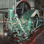 Coloured photo of Diesel Engine in Blackburn Cool Stores.