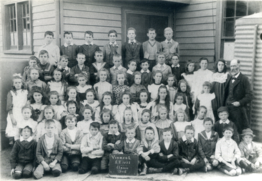 Photograph, Pupils at Vermont State School, C.1887-1913, 1887 - 1913