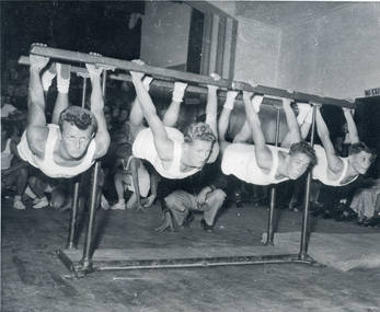 Photograph, Nunawading Youth Group at Mitcham Memorial Hall