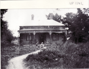 Black and white photo of Slater House, 106 Surrey Road, Blackburn.
