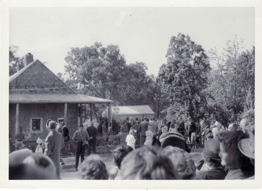 Photograph, Visitors at Opening of Schwerkolt Cottage, 1965, 1965