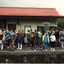 Coloured photo of Mitcham Railway Station. Prior to renovation, view from the northern platform.