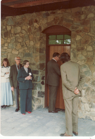 Photograph, Mayor Opening Nunawading Historical Society Museum. 1977