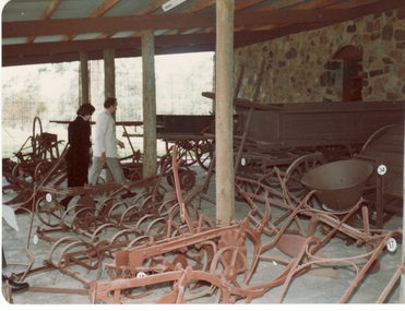Photograph, Implement Shed at rear of Museum, 1977