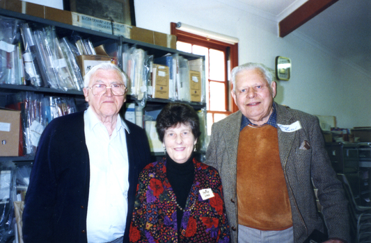 Past and Present members of Historical society