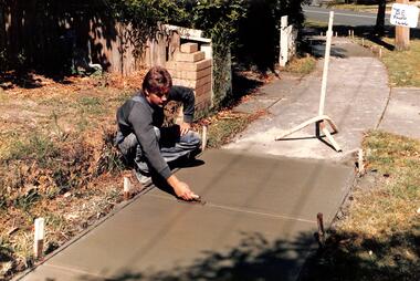 Coloured photo of Footpath Repairs.