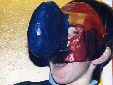 Photograph, Youth in Mask