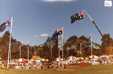 Coloured photo of Australia Day Celebrations
