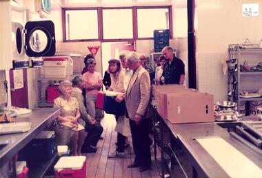 Coloured photos of Volunteers for Meals on Wheels.