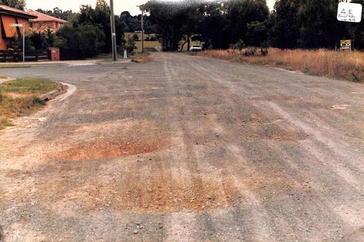 Coloured photo of Unmade Morack Road, Vermont.