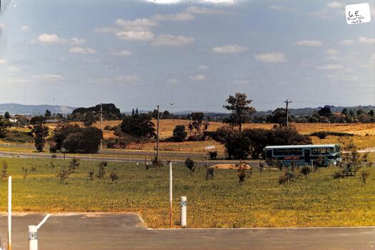 Corner Springvale Road and Burwood Highway before development.