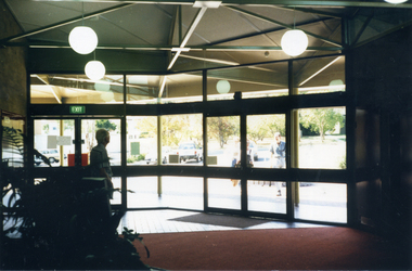 Photograph, Foyer of Nunawading  Arts & Entertainment Centre, 1988