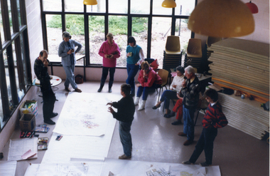 Photograph, Foyer of Nunawading  Arts & Entertainment Centre, 1988