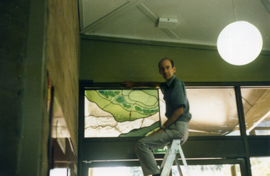 Photograph, Foyer of Nunawading  Arts & Entertainment Centre, 1988