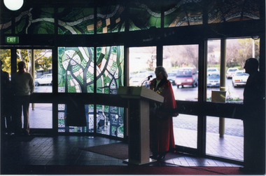 Photograph, Foyer of Nunawading  Arts & Entertainment Centre, 1988
