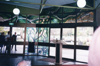 Photograph, Foyer of Nunawading  Arts & Entertainment Centre, 1988