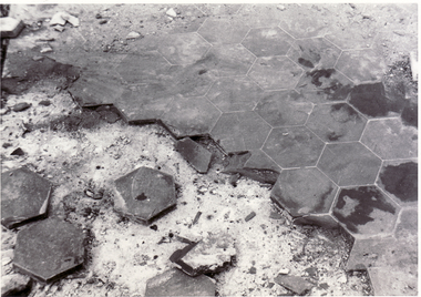Photograph, Part of a large Tiled Floor, 20/06/1971 12:00:00 AM