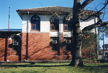Photograph, East side of former Municipal Chambers, Nunawading, 1/06/1997 12:00:00 AM