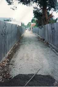 Photograph, Reconstruction of Lane built in Depression C.1930, 1/06/1997 12:00:00 AM