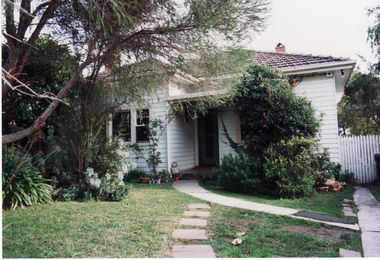 Photograph, House at 2 Edward Street, Mitcham, 01/08/1998