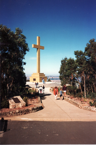 Photograph, Memorial Cross, Mt. Macedon