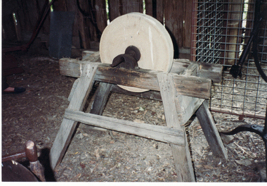 Photograph, Implements in Barn, 1995