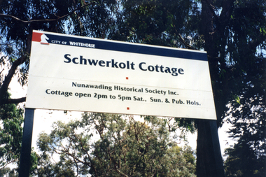 Photograph, Sign for Complex, 1996