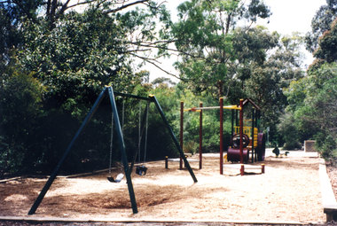 Photograph, Playground in Complex, 1996