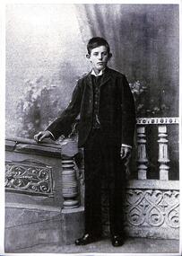 Copy of photo of John Theodore Schwerkolt, Born 22/11/1885, Died 26/6/1903, in U.S.A.