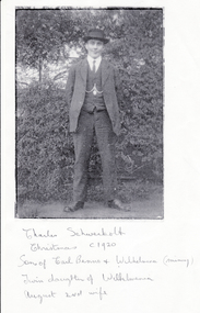 Photograph, Charles Schwerkolt, 01/11/1920