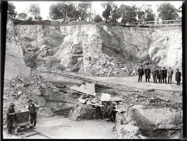 Photograph, Quarry at Builders Trading & Roofing Co Ltd site