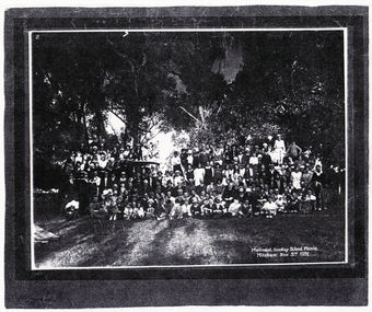 Photograph, Methodist Sunday School, 3/11/1931 12:00:00 AM
