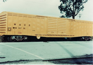 Photograph, Railway Wagon, C.1956