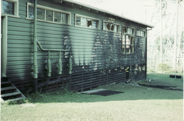 Photograph, Fire at Heatherdale Kindergarten, C.1965