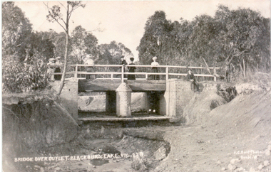 Photograph, Bridge at Blackburn Lake, C.1900-1910