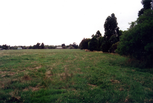  School Site, looking East from South East corner.   North side of Highbury Road between Middleborough Road and Blackburn Road.   Since demolished and site developed for housing.