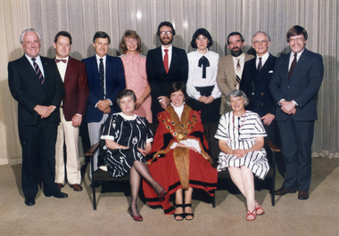 Photograph, City of Nunawading Councillors, 1986