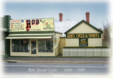 Photograph, Rob's Cycle Shop, C.1999
