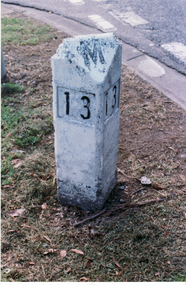 Photograph, Road Marker