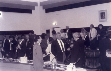 Photograph, Last Nunawading Council Meeting, 1/11/1994 12:00:00 AM