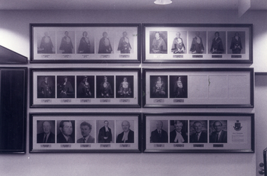 City of Nunawading Photographic Honour Board.