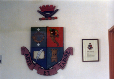 Photograph, City of Nunawading Crest, 1/11/1994 12:00:00 AM