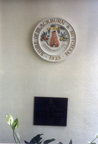 Photograph, Crest of Shire Blackburn & Mitcham, 1/11/1994 12:00:00 AM