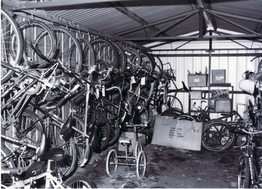 Photograph, Rob's Cycles Shop, 1999