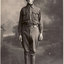 Frank Fisher in World War 1 uniform.    Enrolled at Fitzroy, aged 17.