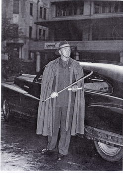 Frank Fisher in World War 11 Uniform.   Photo taken in Japan