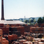 Daniel Robertson Brickworks Storage Area  and Chimney, looking North East towards Norcal Road. 