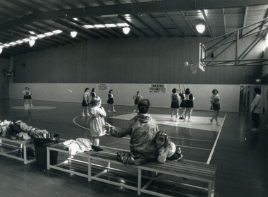 Court 3 at the Nunawading Basketball Stadium during the late 1980's or early 1990's