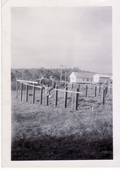 Construction of Ross House, 26 Dampier Street, Mitcham, facing North to Margaret Street.