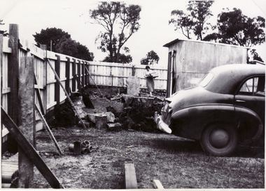 Ross House under construction.